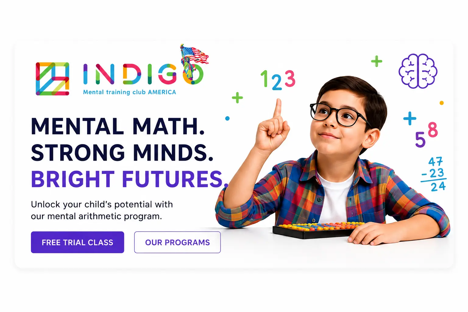 Indigo Mental Club educational website project